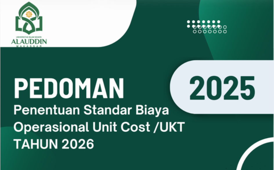 Pedoman Penentuan Standar Biaya Operasional Unit Cost/UKT Tahun 2026