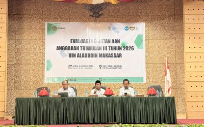 Evaluasi Triwulan III, UIN Alauddin Dorong Percepatan Realisasi Kegiatan dan Anggaran
